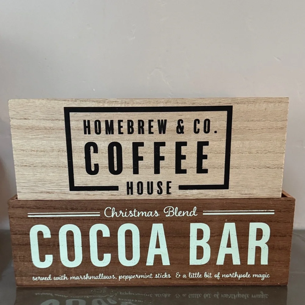 Target Homebrew & CO Coffee House & Cocoa Bar Christmas Blend Bar.